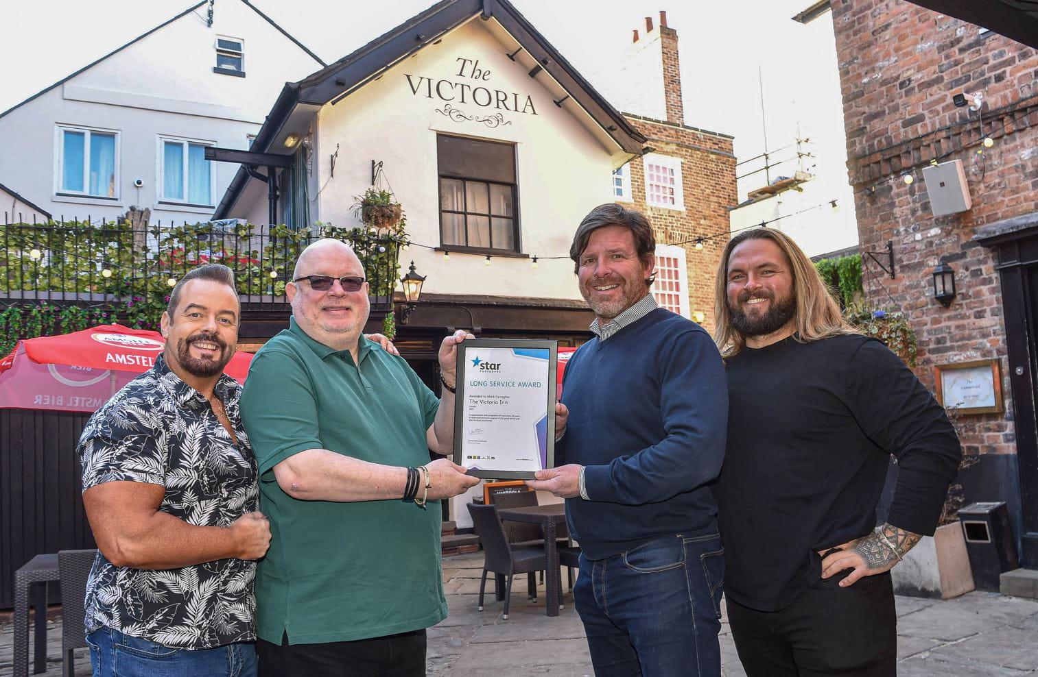 Chester Publican Receives Prestigious Award for Community Contribution